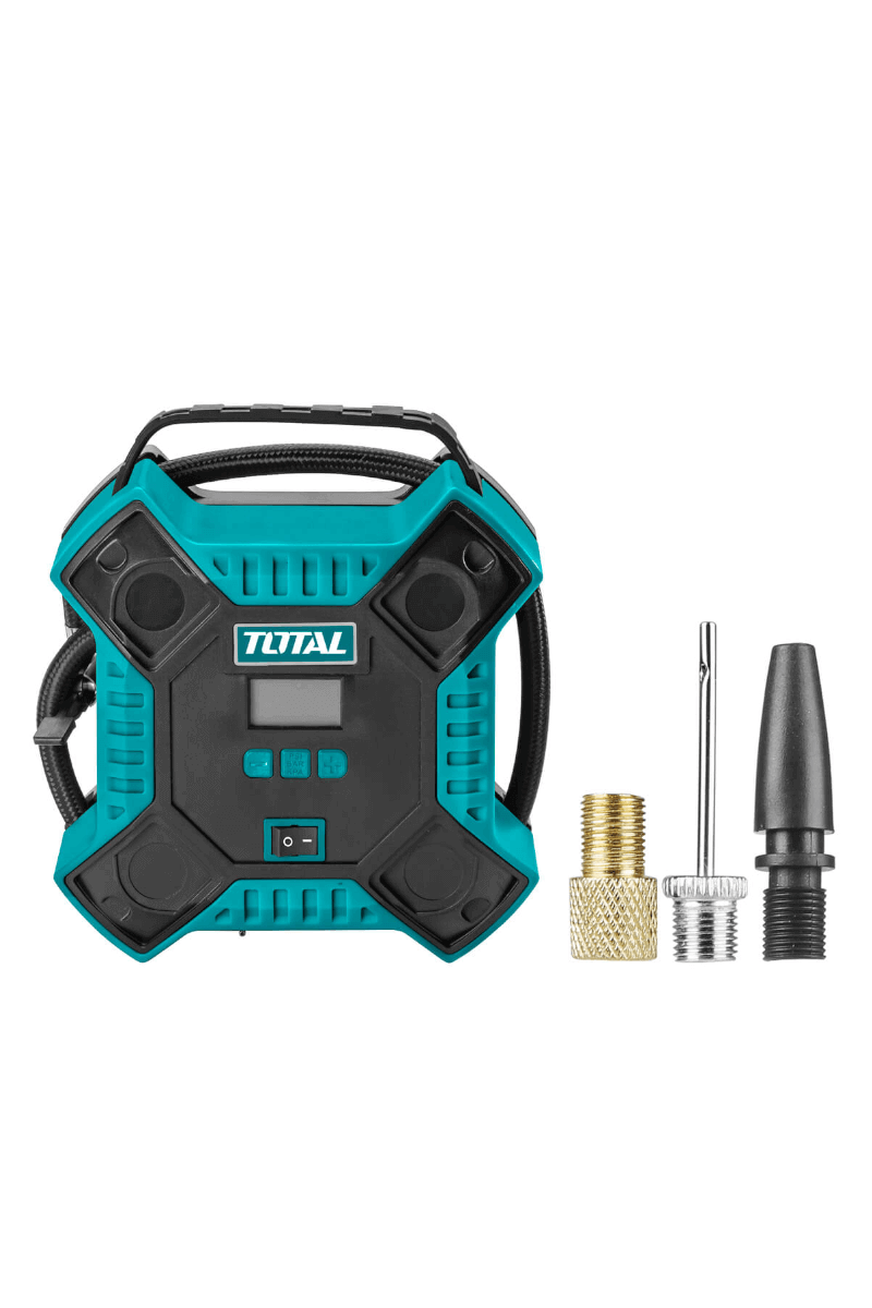 TOTAL ΚΟΜΠΡΕΣΕΡ ΑΕΡΟΣ ΑΥΤΟΚΙΝΗΤΟΥ Β.Τ ΜΕ ΦΩΣ 12V (TTAC1601)